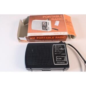Vintage International IC 90 Pocket AM Portable Transistor Radio